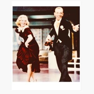 New!💯 Fred Astaire & Ginger Rogers Ultra Premium Glossy Poster Bundle Set of 8!